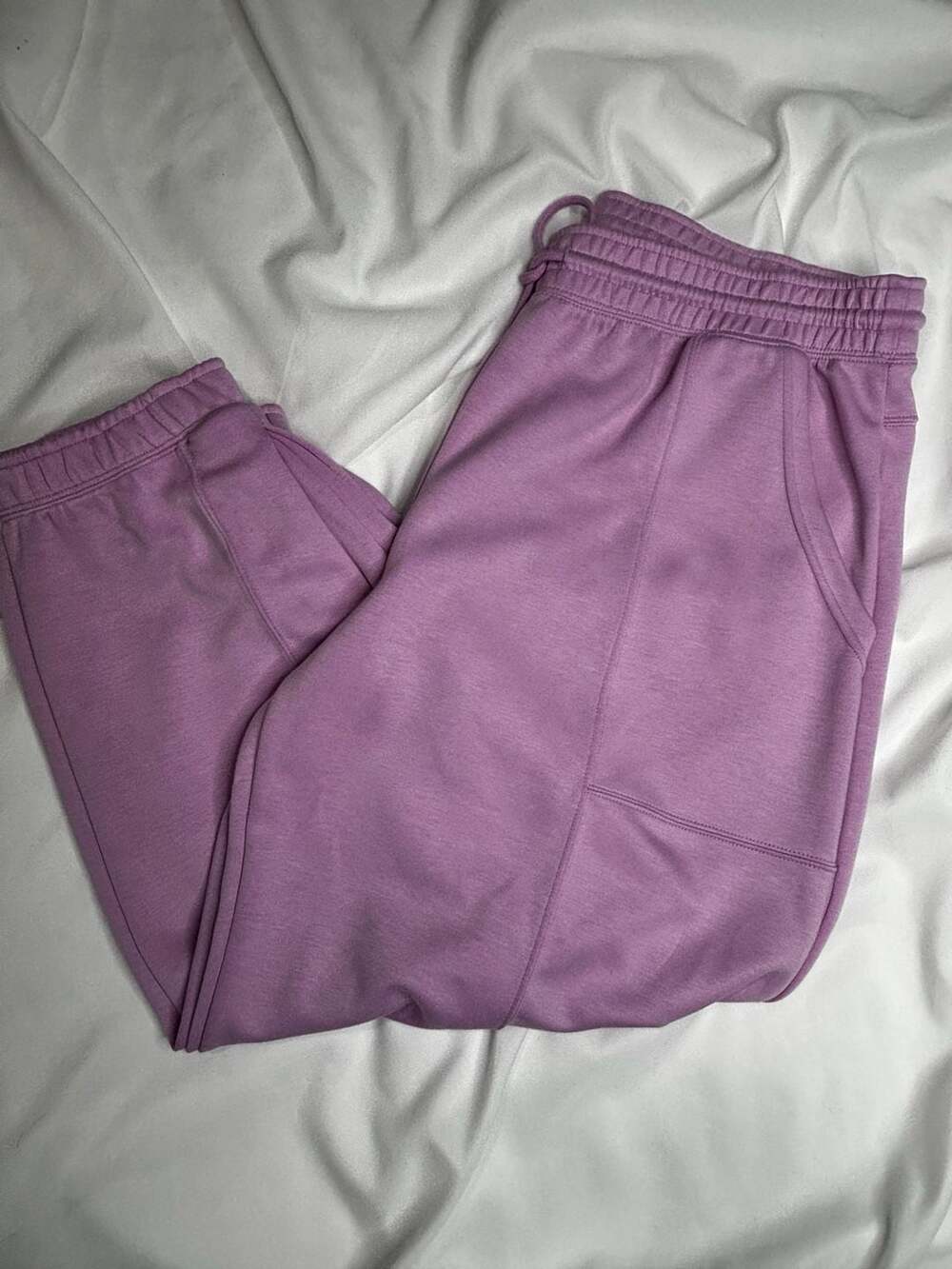 Scoop Women's Purple Drawstring Jogger Sweatpants Size XXL 20